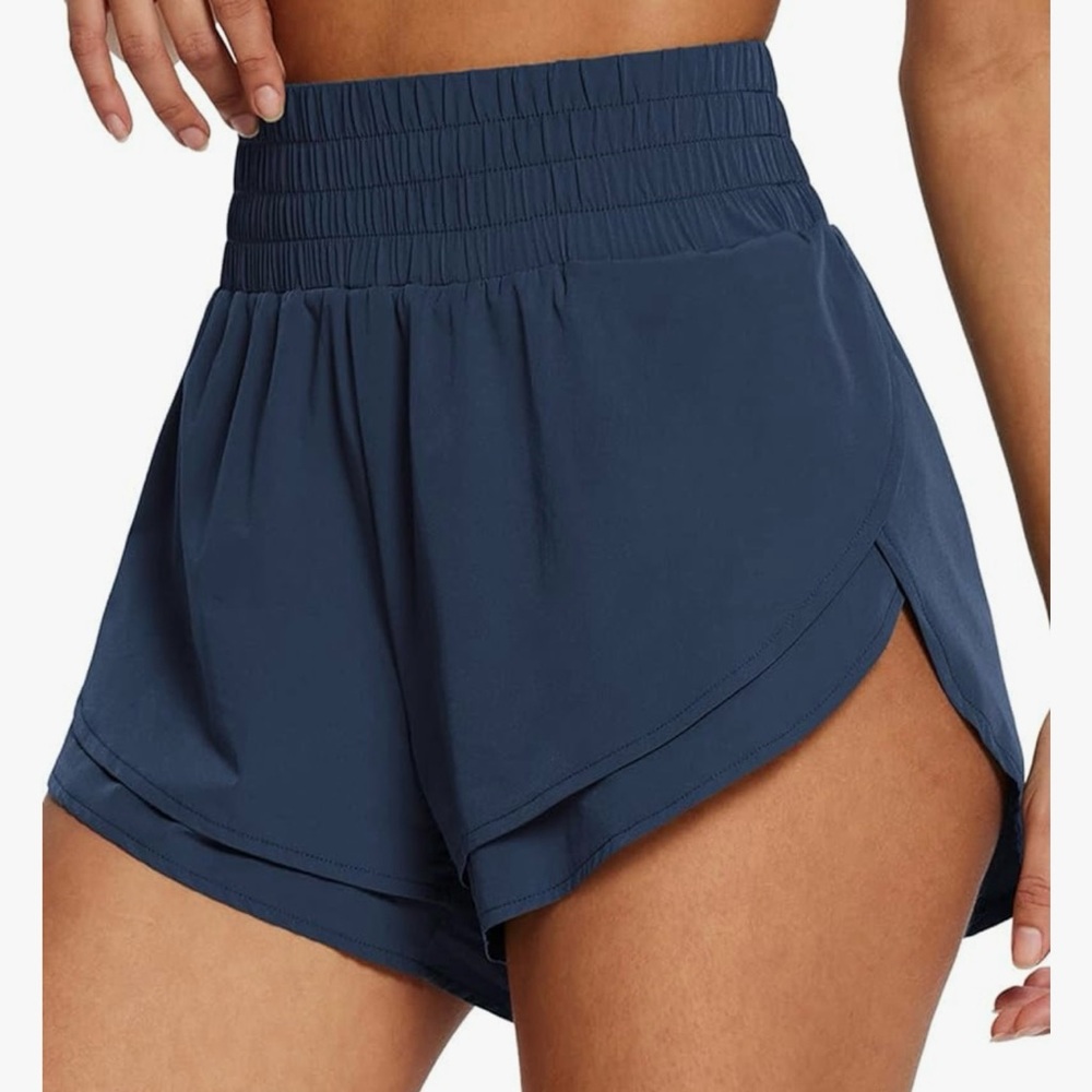 Navy blue workout/running shorts